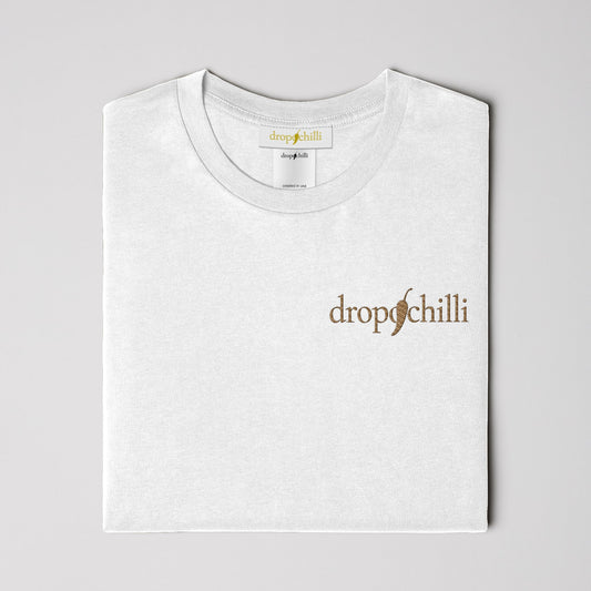 HEAVY TEE white logo