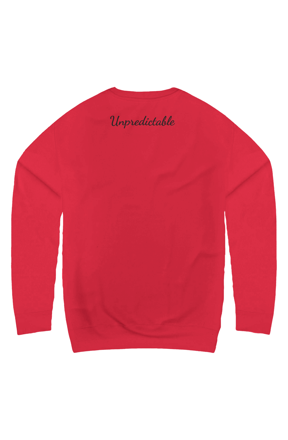 Unpredictable Team-Red Sweatshirt 