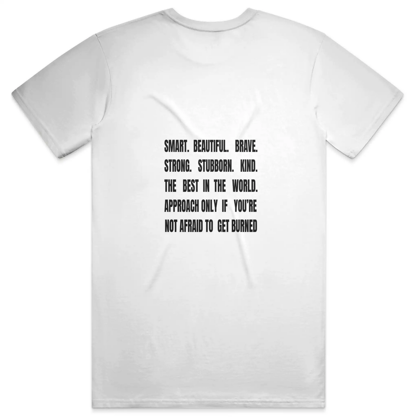 No Drama White T-shirt