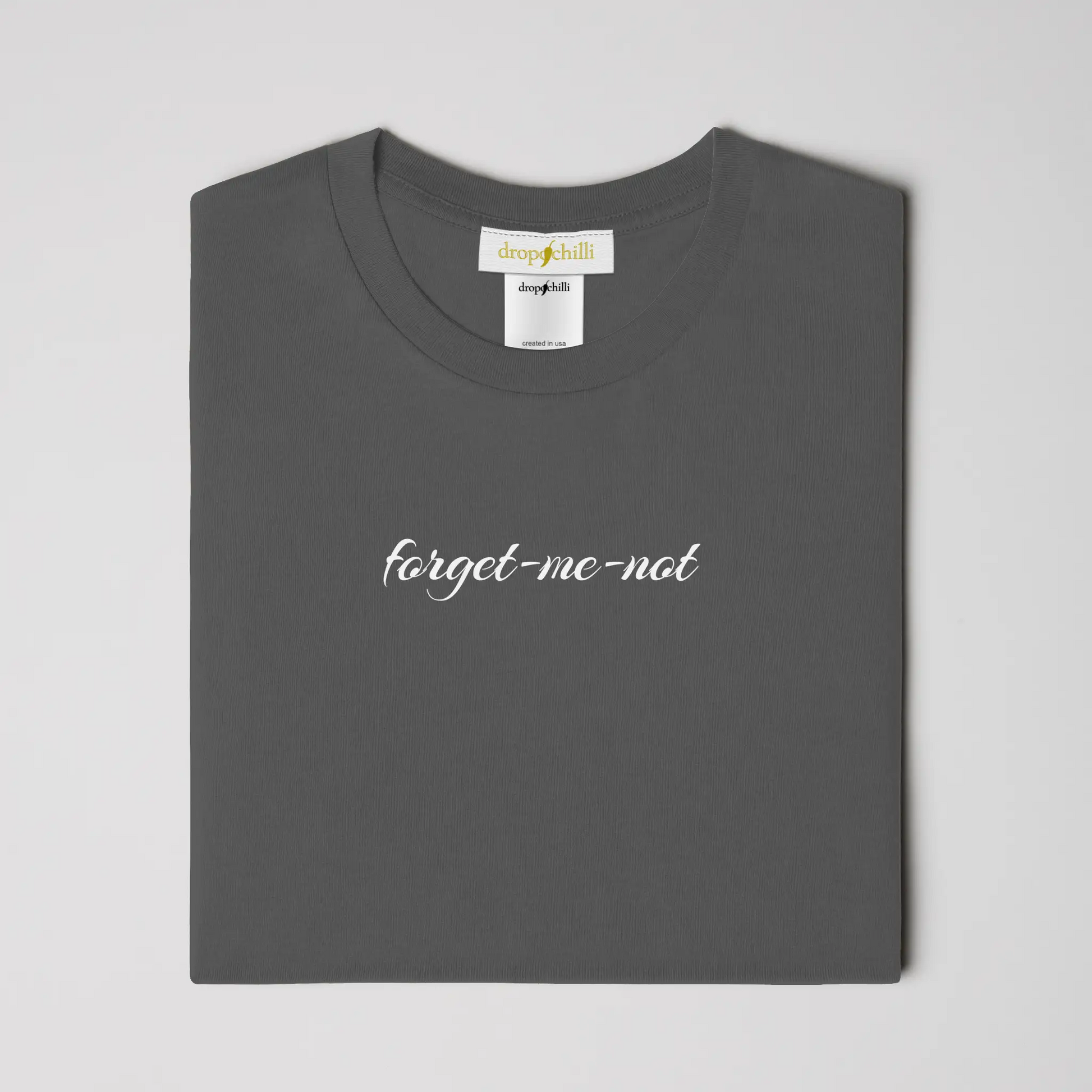 Forget-me-not Coal Tee