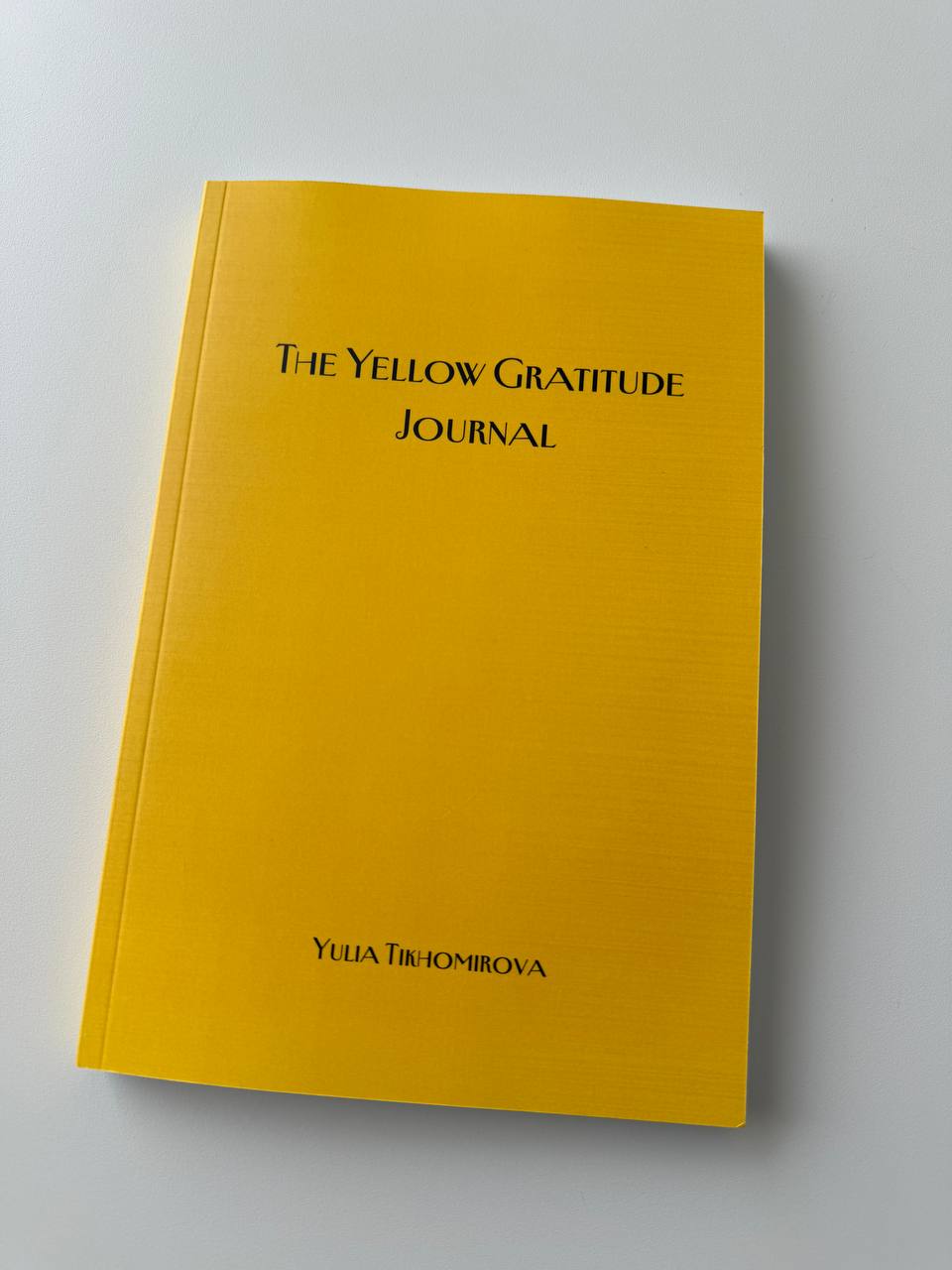 The Yellow Gratitude Journal