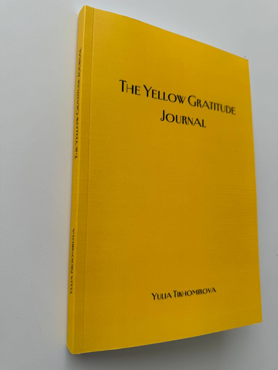 The Yellow Gratitude Journal