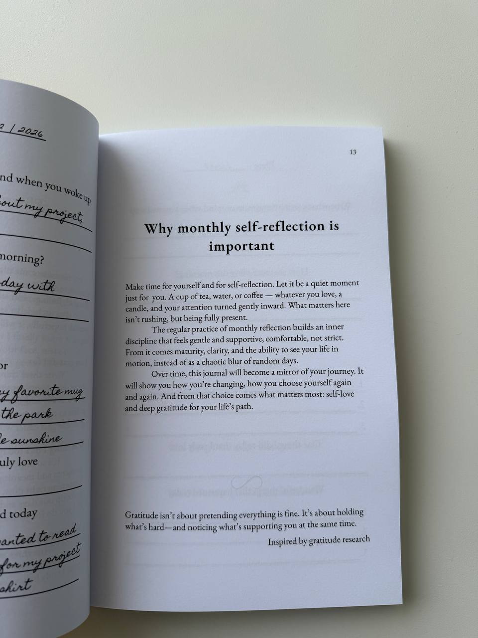 The Yellow Gratitude Journal